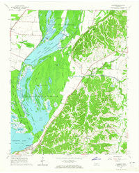 Samburg Tennessee Historical topographic map, 1:24000 scale, 7.5 X 7.5 Minute, Year 1964