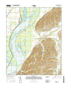 Samburg Tennessee Current topographic map, 1:24000 scale, 7.5 X 7.5 Minute, Year 2016