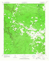 Sampson Tennessee Historical topographic map, 1:24000 scale, 7.5 X 7.5 Minute, Year 1954