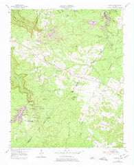 Sampson Tennessee Historical topographic map, 1:24000 scale, 7.5 X 7.5 Minute, Year 1954