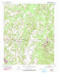 Saulsbury Tennessee Historical topographic map, 1:24000 scale, 7.5 X 7.5 Minute, Year 1952