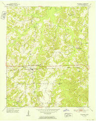 Saulsbury Tennessee Historical topographic map, 1:24000 scale, 7.5 X 7.5 Minute, Year 1952
