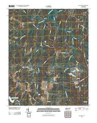 Saulsbury Tennessee Historical topographic map, 1:24000 scale, 7.5 X 7.5 Minute, Year 2010