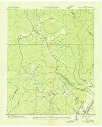 Savage Point Tennessee Historical topographic map, 1:24000 scale, 7.5 X 7.5 Minute, Year 1936