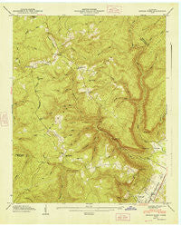 Savage Point Tennessee Historical topographic map, 1:24000 scale, 7.5 X 7.5 Minute, Year 1947