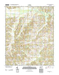 Scotts Hill Tennessee Historical topographic map, 1:24000 scale, 7.5 X 7.5 Minute, Year 2013
