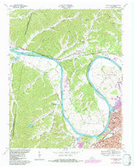 Scottsboro Tennessee Historical topographic map, 1:24000 scale, 7.5 X 7.5 Minute, Year 1968