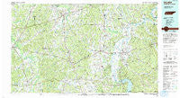 Selmer Tennessee Historical topographic map, 1:100000 scale, 30 X 60 Minute, Year 1986