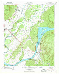 Sequatchie Tennessee Historical topographic map, 1:24000 scale, 7.5 X 7.5 Minute, Year 1942