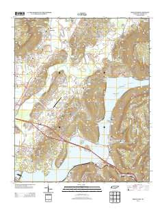 Sequatchie Tennessee Historical topographic map, 1:24000 scale, 7.5 X 7.5 Minute, Year 2013