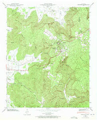 Sewanee Tennessee Historical topographic map, 1:24000 scale, 7.5 X 7.5 Minute, Year 1946