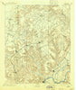 Sewanee Tennessee Historical topographic map, 1:125000 scale, 30 X 30 Minute, Year 1895