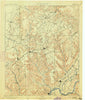 Sewanee Tennessee Historical topographic map, 1:125000 scale, 30 X 30 Minute, Year 1895