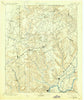 Sewanee Tennessee Historical topographic map, 1:125000 scale, 30 X 30 Minute, Year 1895