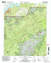 Shady Valley Tennessee Historical topographic map, 1:24000 scale, 7.5 X 7.5 Minute, Year 2003