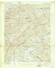Shady Valley Tennessee Historical topographic map, 1:24000 scale, 7.5 X 7.5 Minute, Year 1938