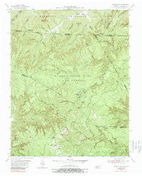 Sharp Place Tennessee Historical topographic map, 1:24000 scale, 7.5 X 7.5 Minute, Year 1955