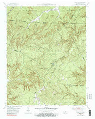 Sharp Place Tennessee Historical topographic map, 1:24000 scale, 7.5 X 7.5 Minute, Year 1955