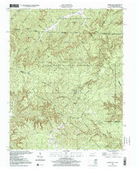 Sharp Place Tennessee Historical topographic map, 1:24000 scale, 7.5 X 7.5 Minute, Year 2000