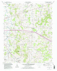 Shop Springs Tennessee Historical topographic map, 1:24000 scale, 7.5 X 7.5 Minute, Year 1994