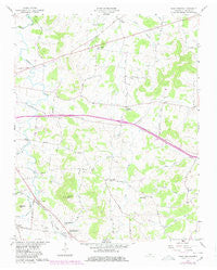 Shop Springs Tennessee Historical topographic map, 1:24000 scale, 7.5 X 7.5 Minute, Year 1958