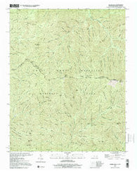 Silers Bald North Carolina Historical topographic map, 1:24000 scale, 7.5 X 7.5 Minute, Year 2000