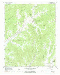 Silerton Tennessee Historical topographic map, 1:24000 scale, 7.5 X 7.5 Minute, Year 1961
