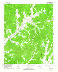 Silerton Tennessee Historical topographic map, 1:24000 scale, 7.5 X 7.5 Minute, Year 1961