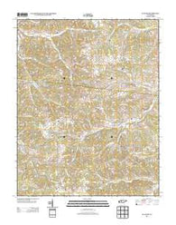 Slayden Tennessee Historical topographic map, 1:24000 scale, 7.5 X 7.5 Minute, Year 2013