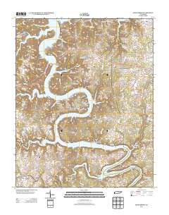 Sligo Bridge Tennessee Historical topographic map, 1:24000 scale, 7.5 X 7.5 Minute, Year 2013