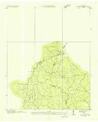 Smart Mountain Tennessee Historical topographic map, 1:24000 scale, 7.5 X 7.5 Minute, Year 1935