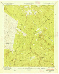 Smartt Mountain Tennessee Historical topographic map, 1:24000 scale, 7.5 X 7.5 Minute, Year 1947