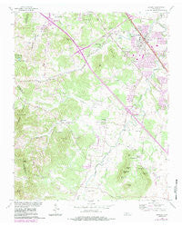 Smyrna Tennessee Historical topographic map, 1:24000 scale, 7.5 X 7.5 Minute, Year 1957