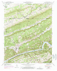 Sneedville Tennessee Historical topographic map, 1:24000 scale, 7.5 X 7.5 Minute, Year 1946