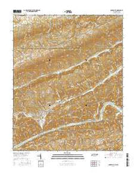 Sneedville Tennessee Current topographic map, 1:24000 scale, 7.5 X 7.5 Minute, Year 2016