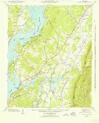Snow Hill Tennessee Historical topographic map, 1:24000 scale, 7.5 X 7.5 Minute, Year 1942