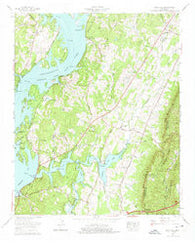 Snow Hill Tennessee Historical topographic map, 1:24000 scale, 7.5 X 7.5 Minute, Year 1964