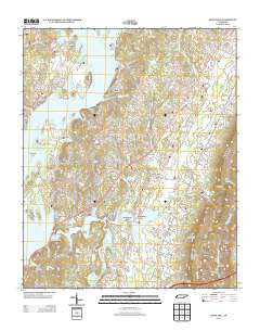 Snow Hill Tennessee Historical topographic map, 1:24000 scale, 7.5 X 7.5 Minute, Year 2013
