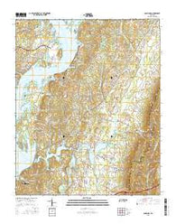Snow Hill Tennessee Current topographic map, 1:24000 scale, 7.5 X 7.5 Minute, Year 2016