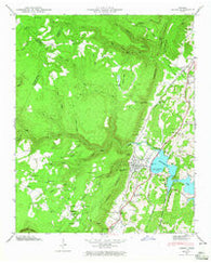 Soddy Tennessee Historical topographic map, 1:24000 scale, 7.5 X 7.5 Minute, Year 1946