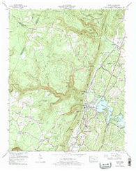 Soddy Tennessee Historical topographic map, 1:24000 scale, 7.5 X 7.5 Minute, Year 1972