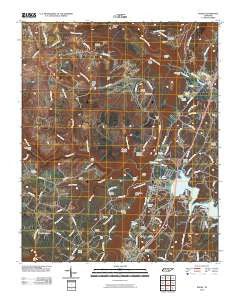 Soddy Tennessee Historical topographic map, 1:24000 scale, 7.5 X 7.5 Minute, Year 2010