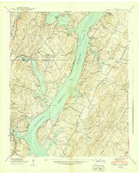Soddy Island Tennessee Historical topographic map, 1:24000 scale, 7.5 X 7.5 Minute, Year 1939