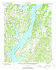 Soddy Island Tennessee Historical topographic map, 1:24000 scale, 7.5 X 7.5 Minute, Year 1939