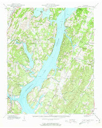 Soddy Island Tennessee Historical topographic map, 1:24000 scale, 7.5 X 7.5 Minute, Year 1939