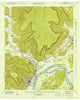 South Pittsburg Tennessee Historical topographic map, 1:24000 scale, 7.5 X 7.5 Minute, Year 1943