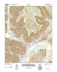 South Pittsburg Tennessee Historical topographic map, 1:24000 scale, 7.5 X 7.5 Minute, Year 2013