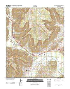 South Pittsburg Tennessee Historical topographic map, 1:24000 scale, 7.5 X 7.5 Minute, Year 2013