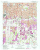 Southeast Memphis Tennessee Historical topographic map, 1:24000 scale, 7.5 X 7.5 Minute, Year 1965