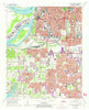 Southwest Memphis Tennessee Historical topographic map, 1:24000 scale, 7.5 X 7.5 Minute, Year 1965